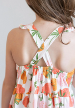 Load image into Gallery viewer, Berry Sweet Ruffle Cross Back Dress
