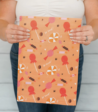 Load image into Gallery viewer, Cute as Candy Full Pattern Dish Towel
