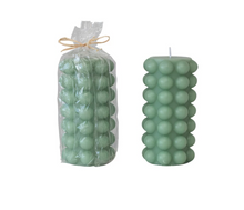 Load image into Gallery viewer, Hobnail Pillar Candle
