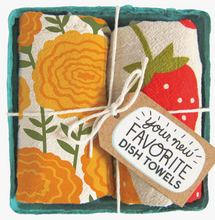 Load image into Gallery viewer, Mari Berry Dish Towel Set of 2
