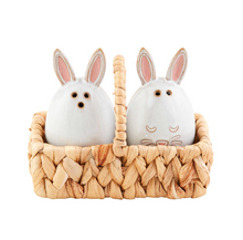 Load image into Gallery viewer, Bunny Salt &amp; Pepper
