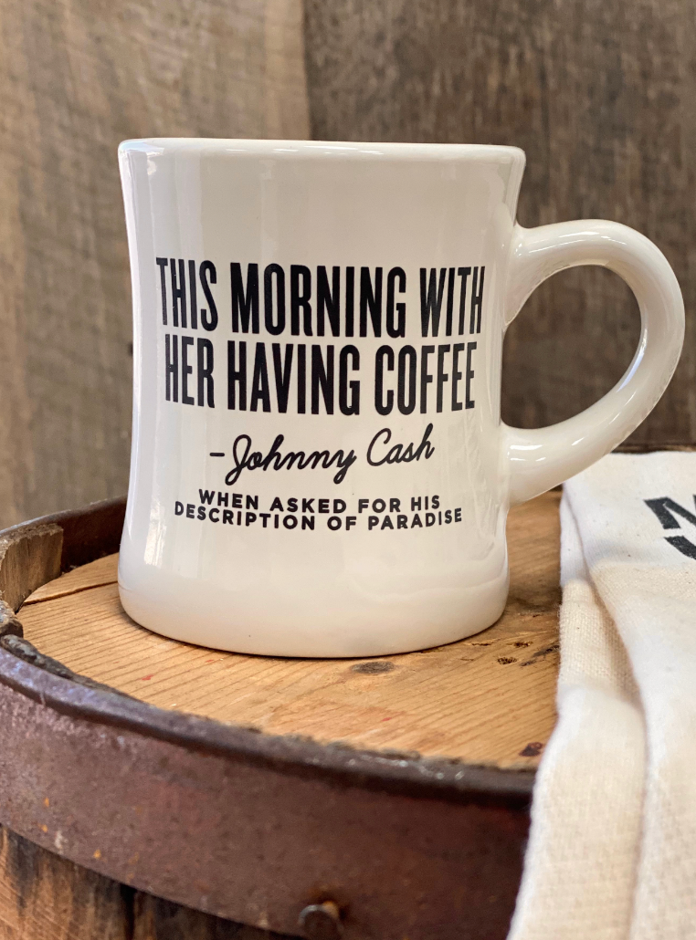 Johnny Cash Diner Mug