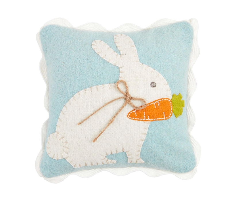 Bunny Carrot Mini Pillow