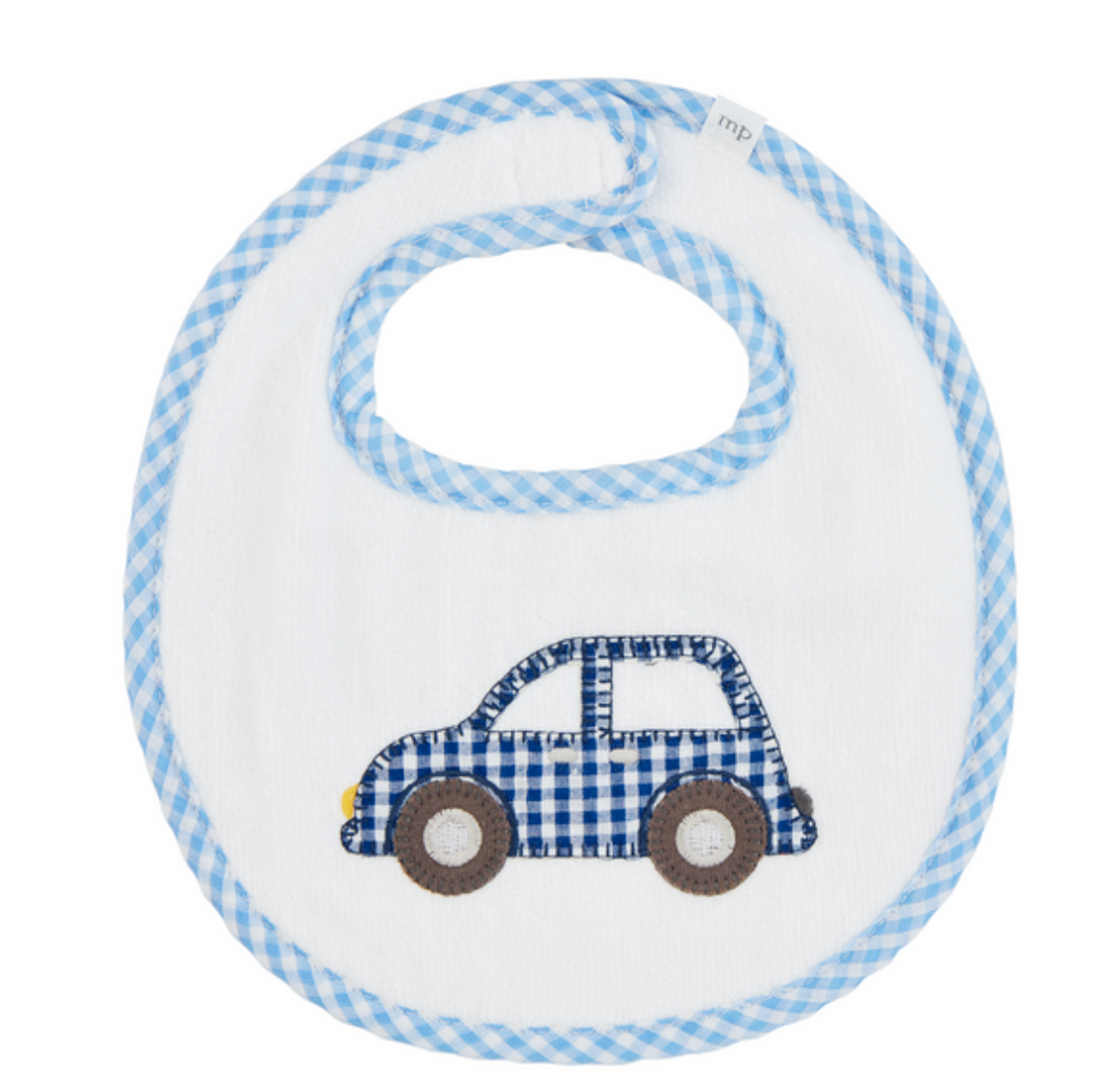 Car Applique Terry Bib