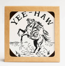 Load image into Gallery viewer, Yeehaw Cowgirl Coaster Set
