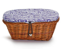 Load image into Gallery viewer, Chinoiserie Sewing Kit Basket
