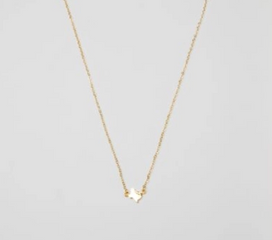 Texas Mini Necklace Gold